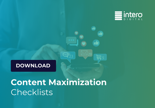 Content Maximization Checklists Download Content Maximization Checklists Download