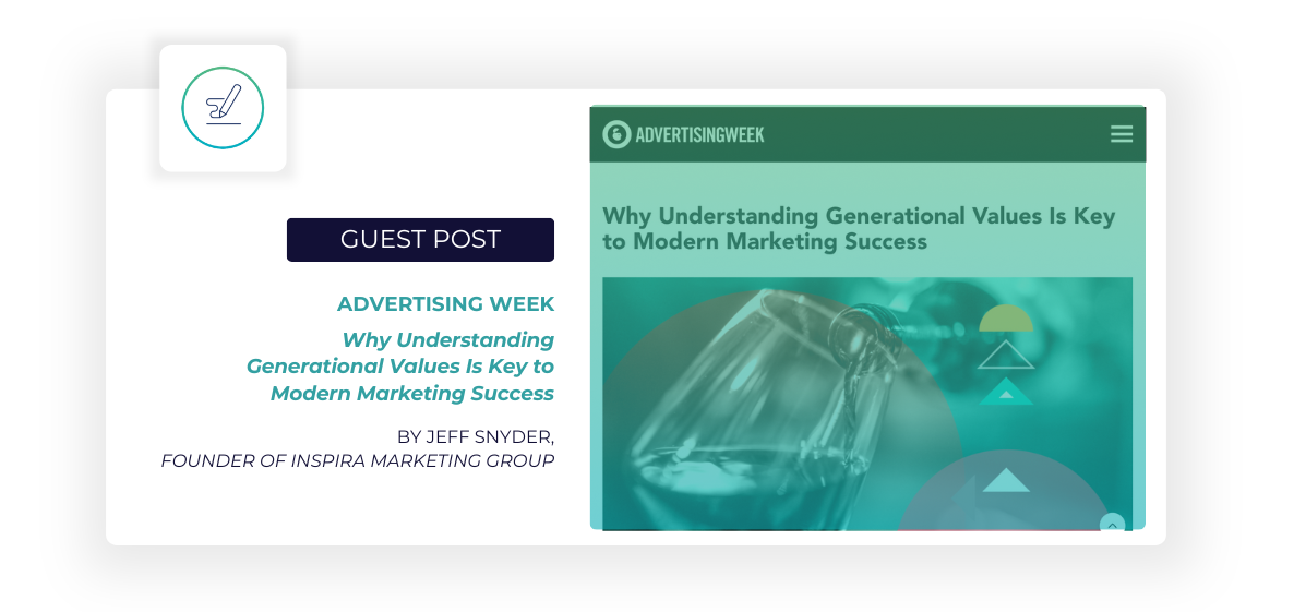 Inspira guest post in Advertising Week