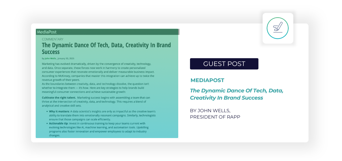 RAPP guest post in MediaPost