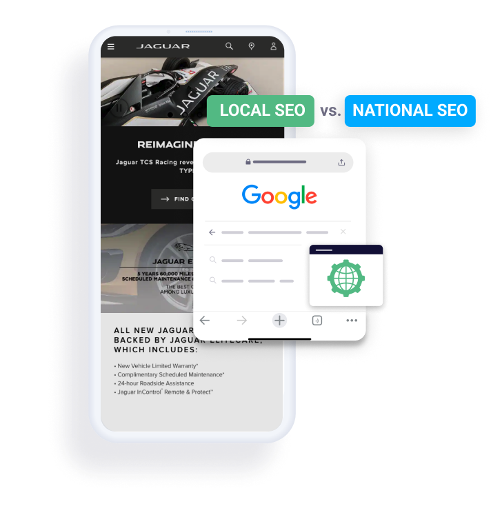 Local vs. National SEO Local vs. National SEO